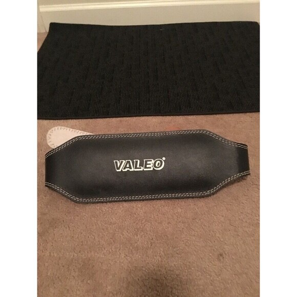 Adult "VALEO" Weightlifting Belt Strength Training Exercise Size Unknown Black - Picture 1 of 11